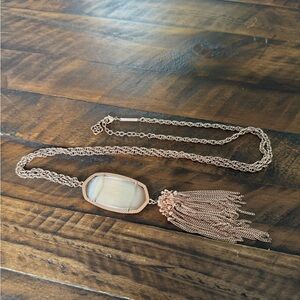 Kendra Scott Rose Gold Necklace